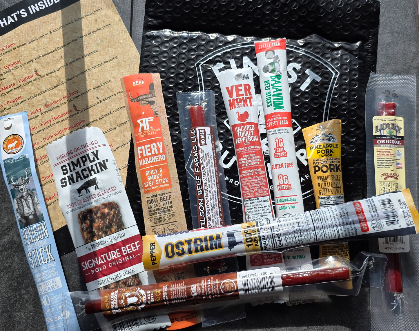 JANUARY 2026MEAT STICK SELECTION