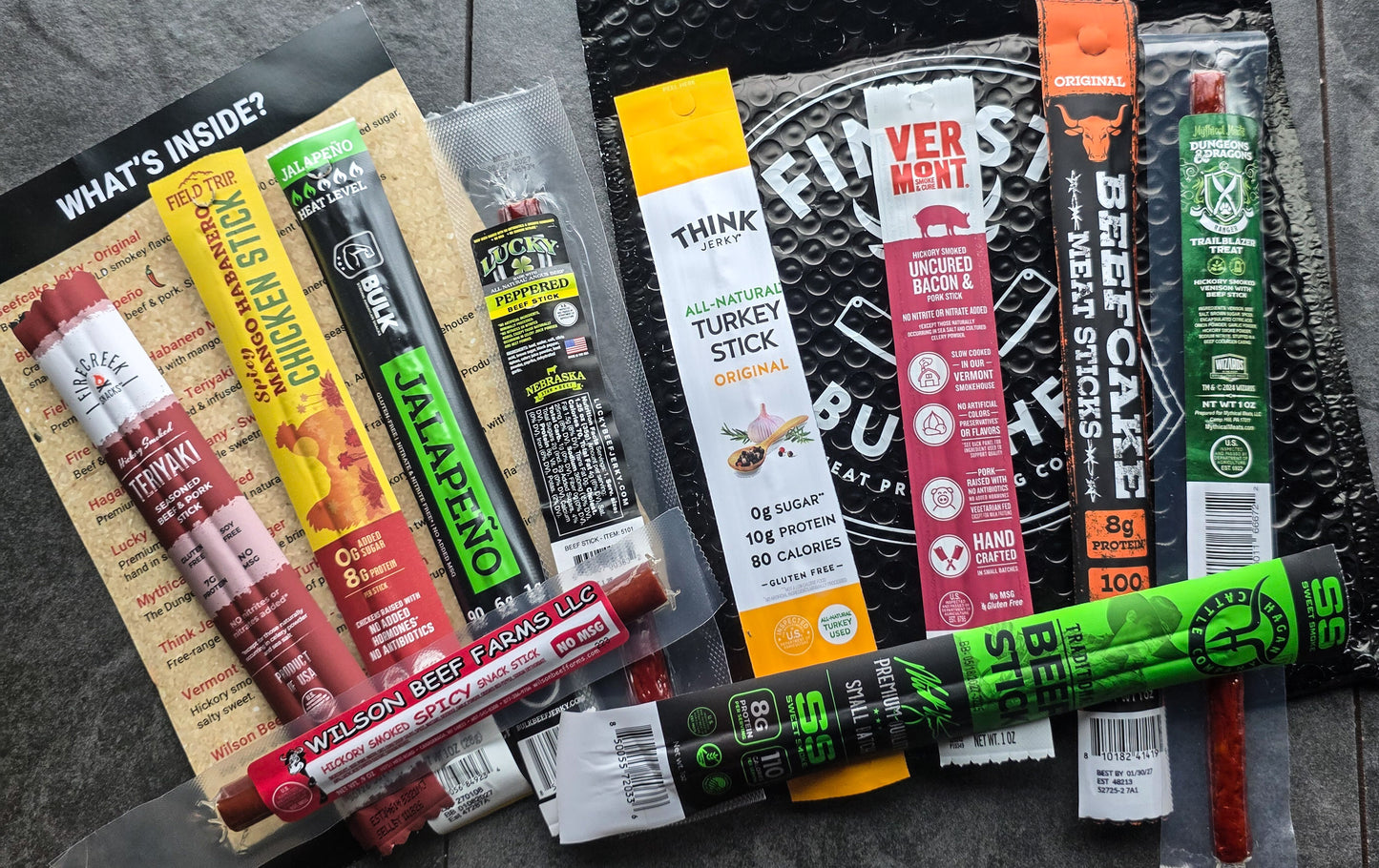APRIL 2026 MEAT STICK SELECTION