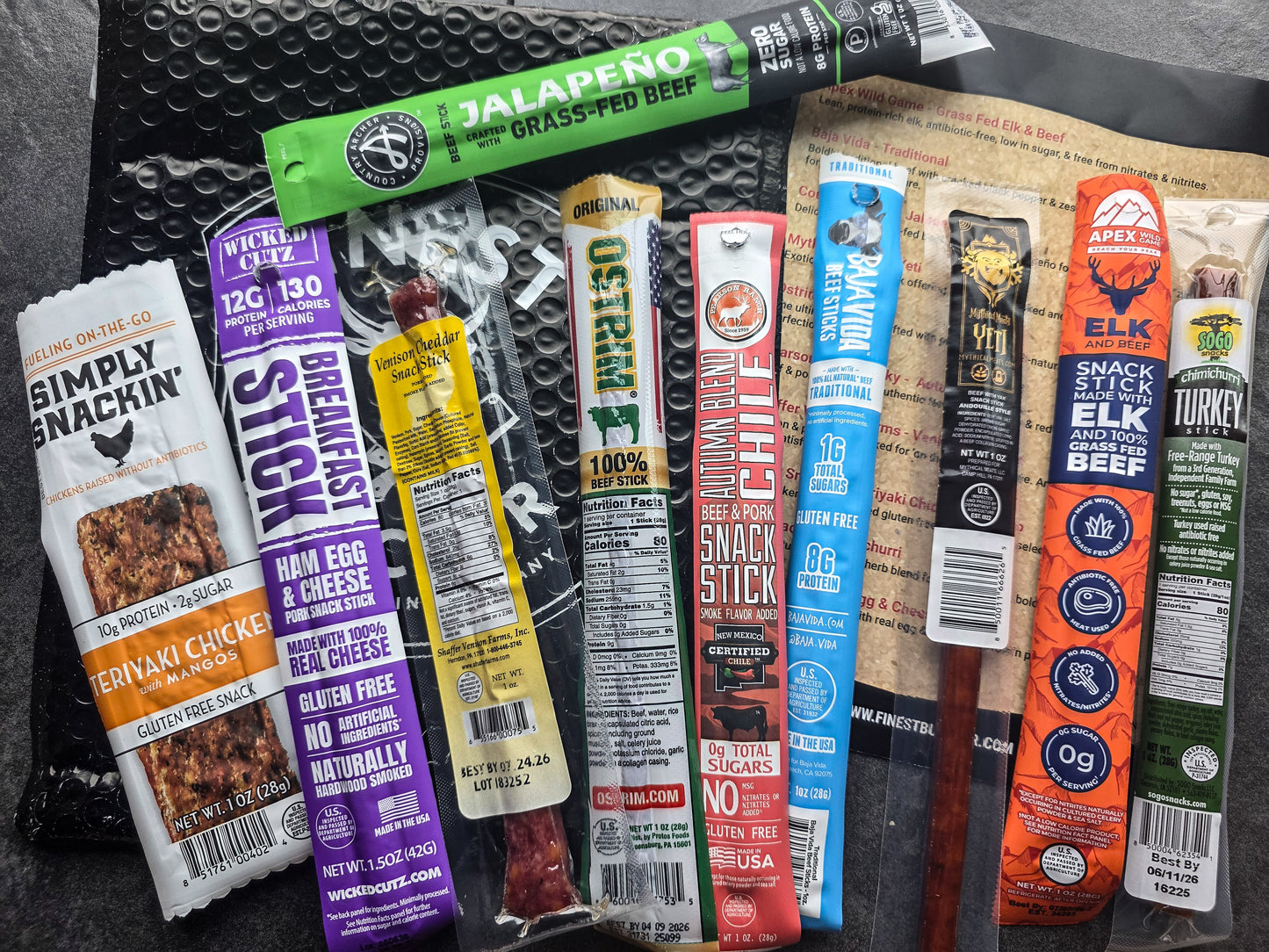 NOVEMBER 2025 MEAT STICK SELECTION