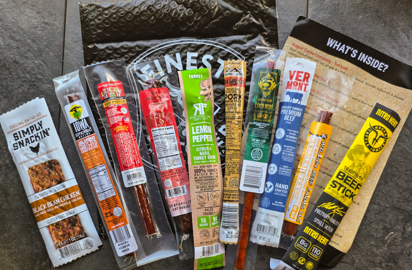 JUNE 2026 MEAT STICK SELECTION